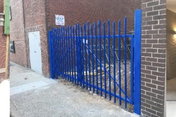 steel gate