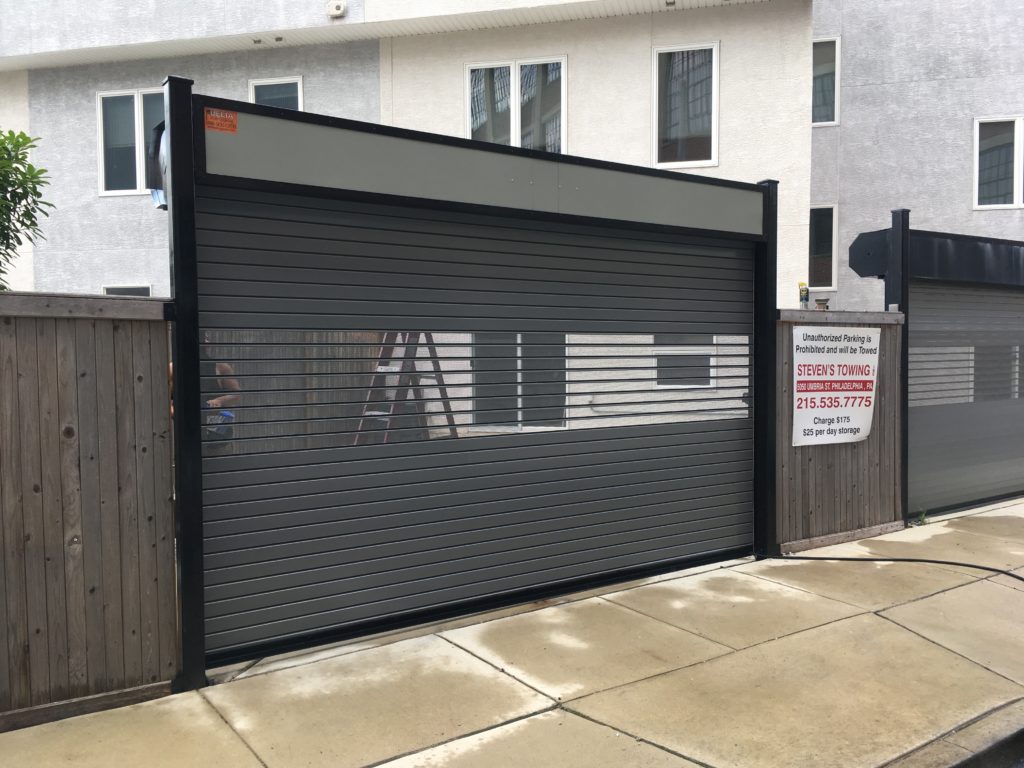 residential rollup gate